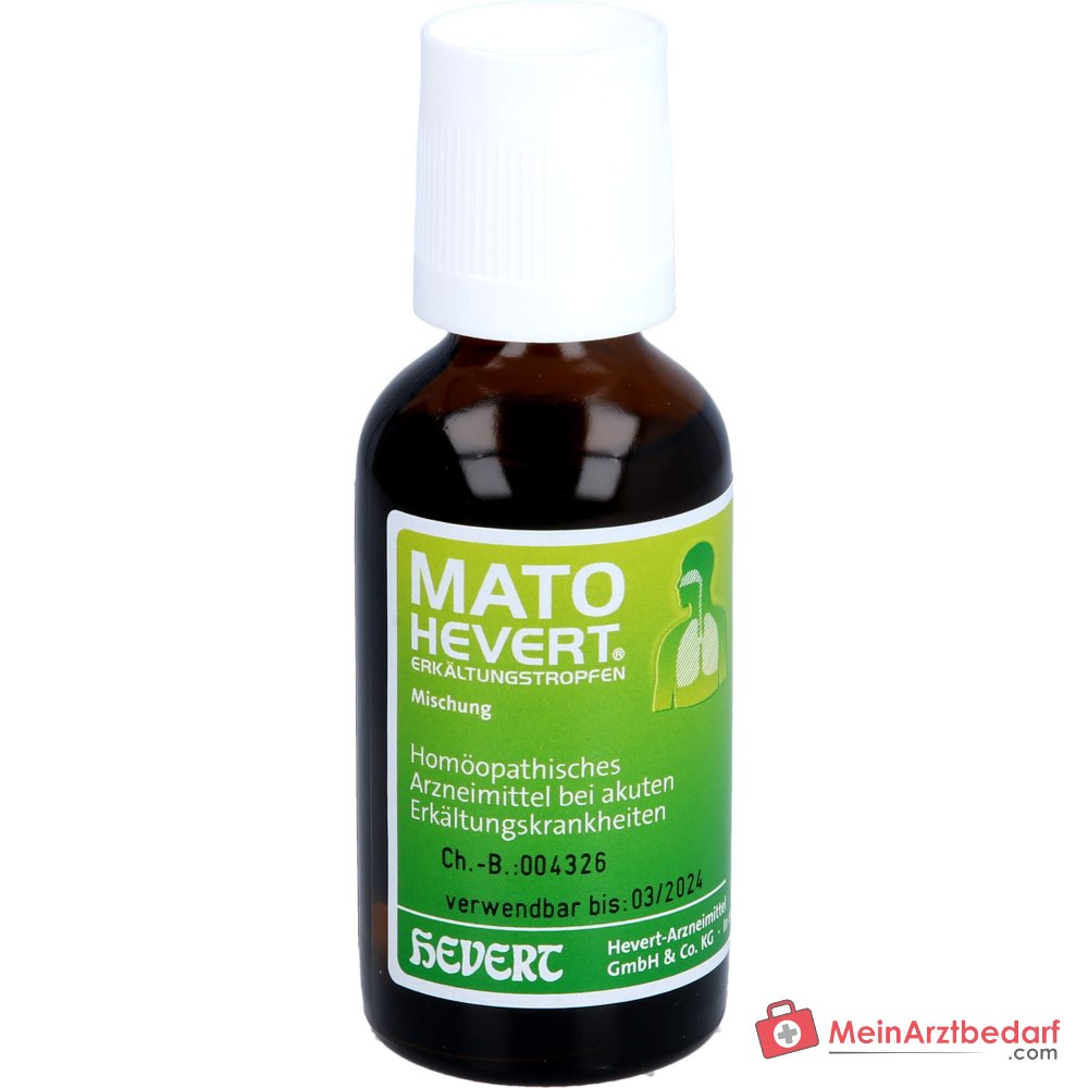 Hevert Mato Hevert Verkoudheidsdruppels Druppels, 50 ml