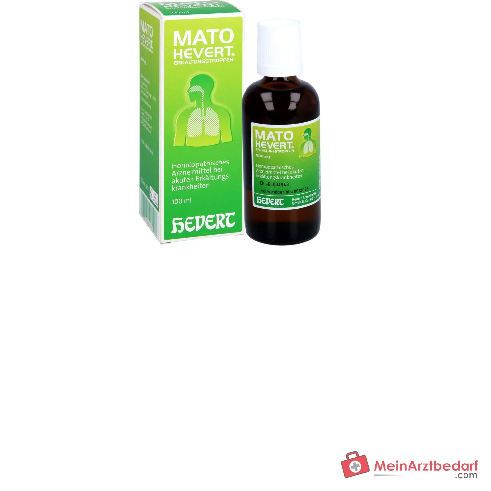 Hevert Mato Hevert Verkoelingdruppels Druppels, 100 ml