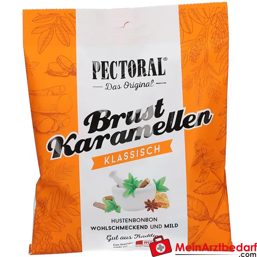 Original PECTORAL® Brust-Karamellen, 72g.