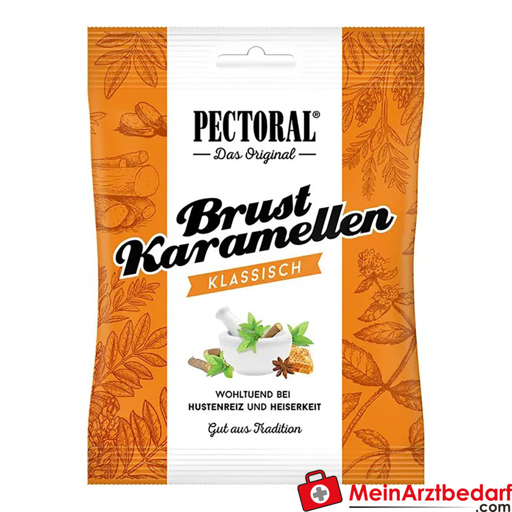 Original PECTORAL® Brust-Karamellen, 72g.