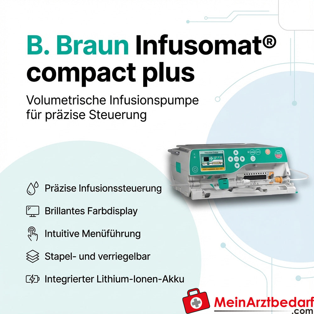 B. Braun Infusomat compact plus volumetrische Pumpe Li-Ion-Akku