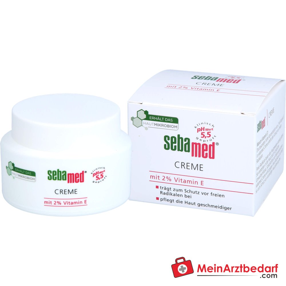 sebamed Creme mit 2% Vitamin E, 75 ml.