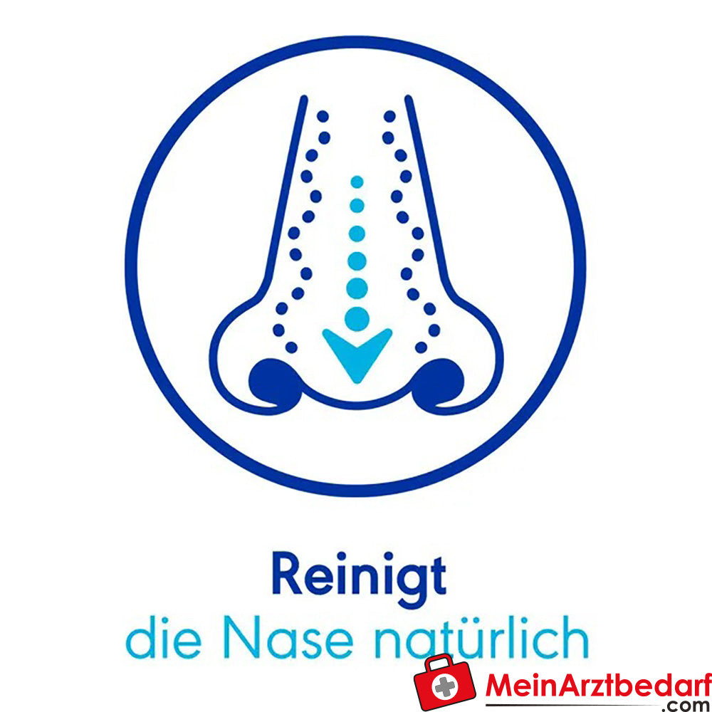 Rhinomer Nasenspray, steriles und isotones Meerwasser, 20ml.