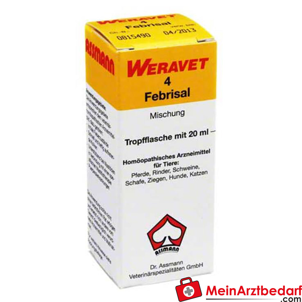 Febrisal 4 vet 20 ml