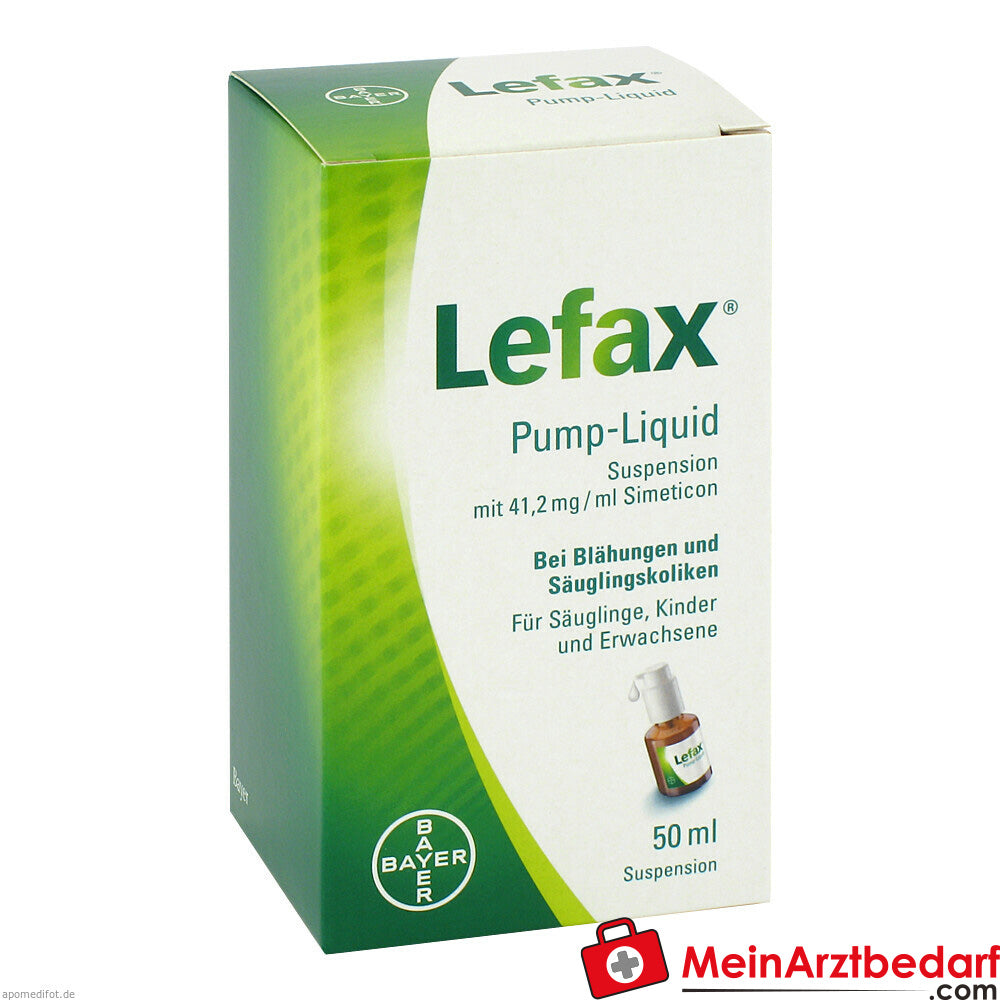 Lefax Pump-Liquid Suspension.