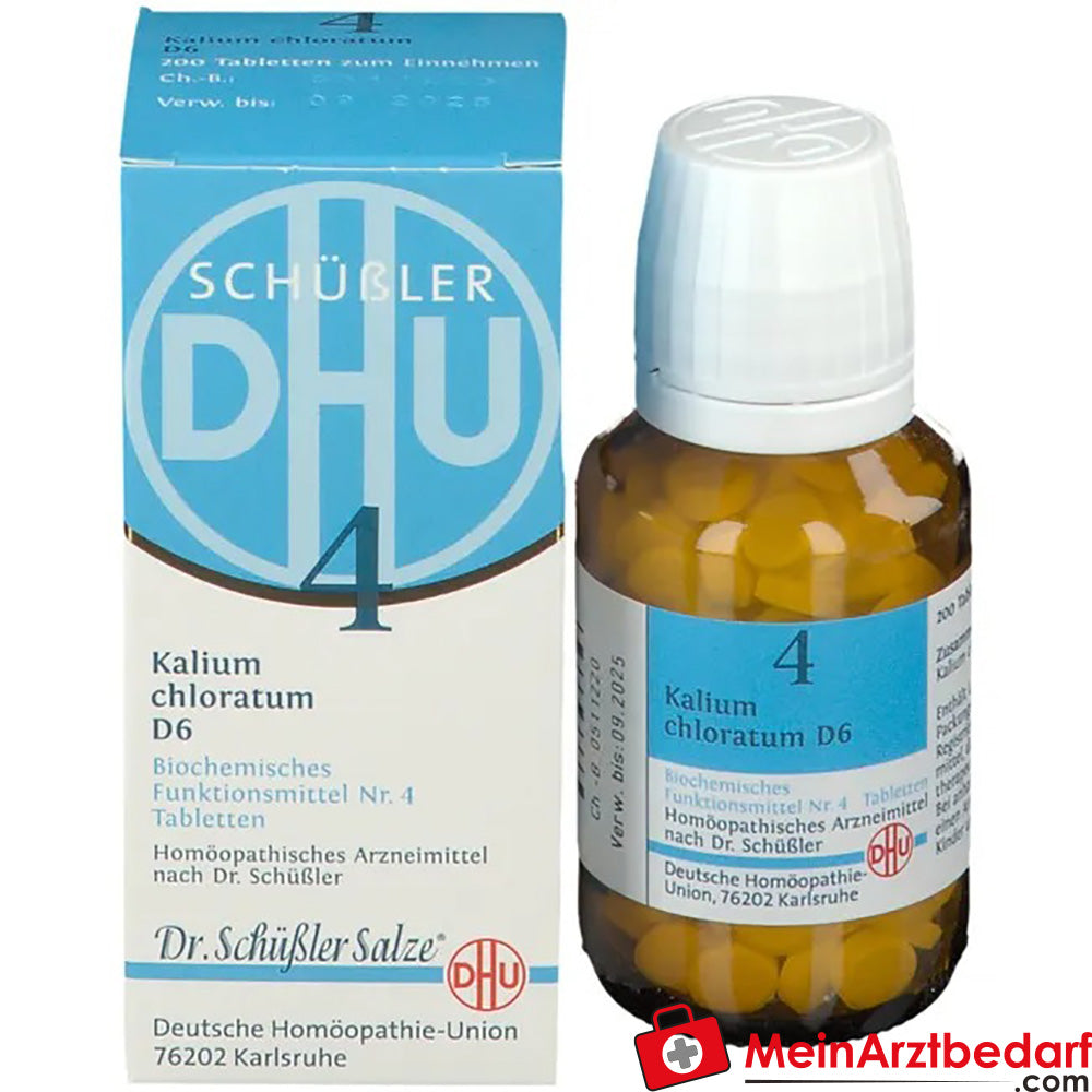DHU Schüßler-Salz Nr. 4® Kalium chloratum D6.
