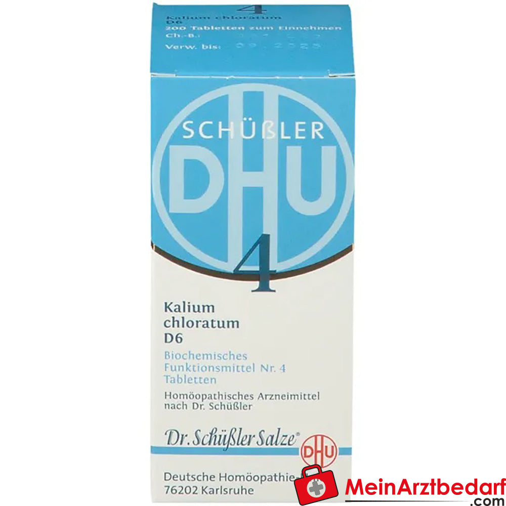DHU Schüßler-Salz Nr. 4® Kalium chloratum D6.