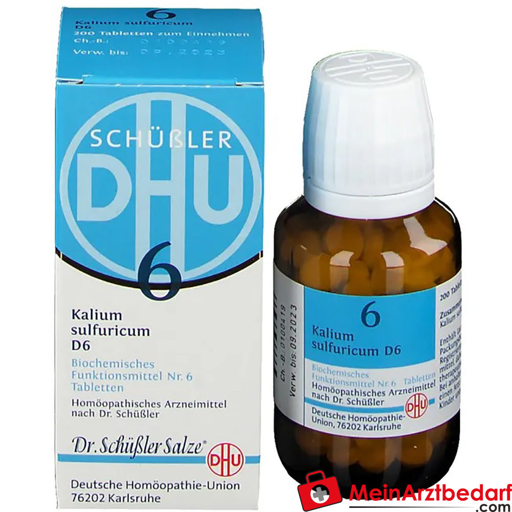 DHU Schüßler-Salz Nr. 6® Kalium sulfuricum D6.