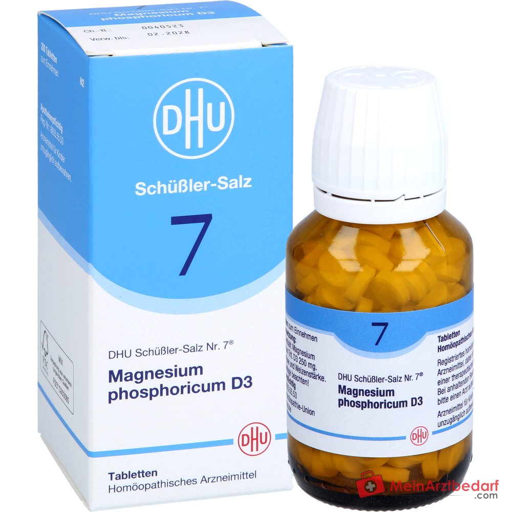 DHU Biochemie 7 Magnesium Phosphoricum D3 Tabletten, 80 st.