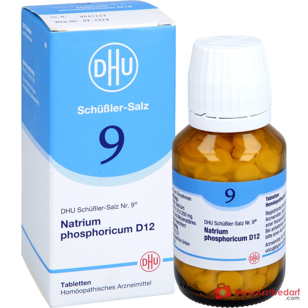 DHU Biochemie Natrium phosphoricum D12 250 mg Tabletten