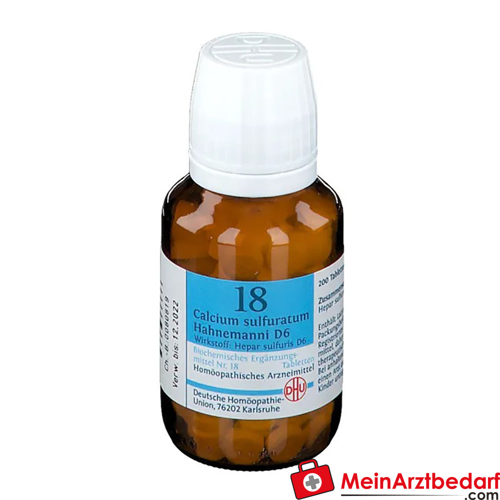 DHU Biochemie 18 Calcium sulfuratum D6.