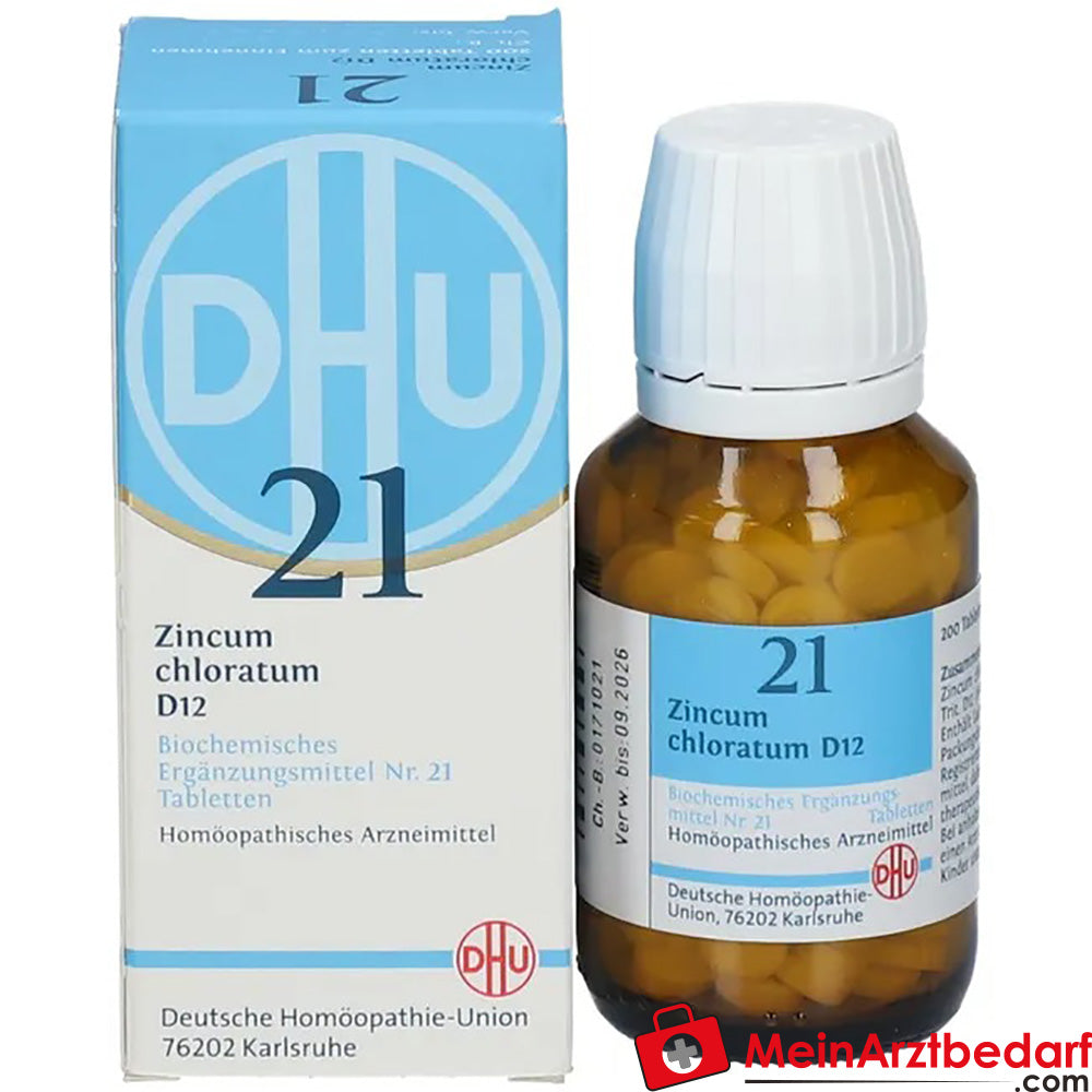 DHU Biochemie 21 Zincum chloratum D12.