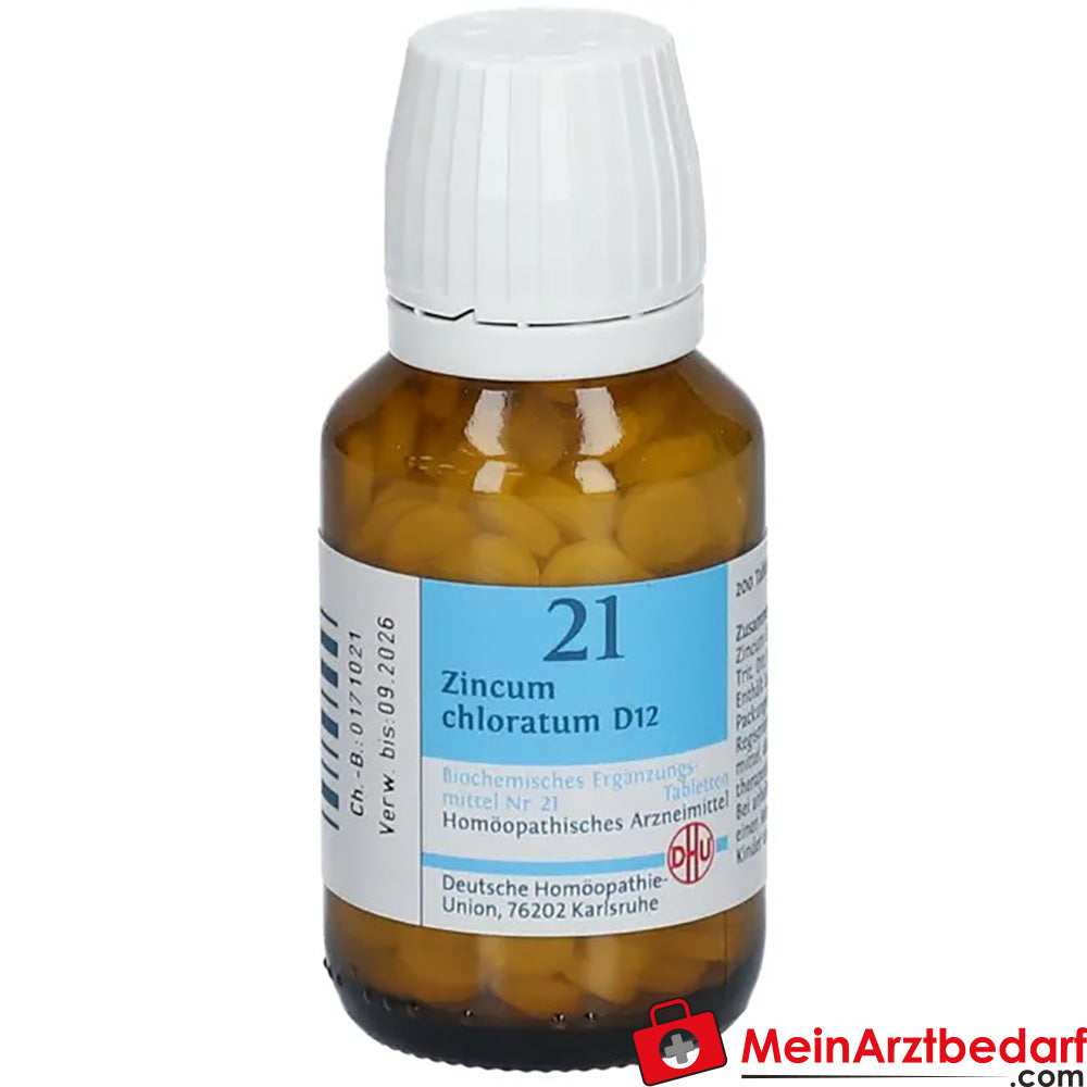 DHU Biochemie 21 Zincum chloratum D12.