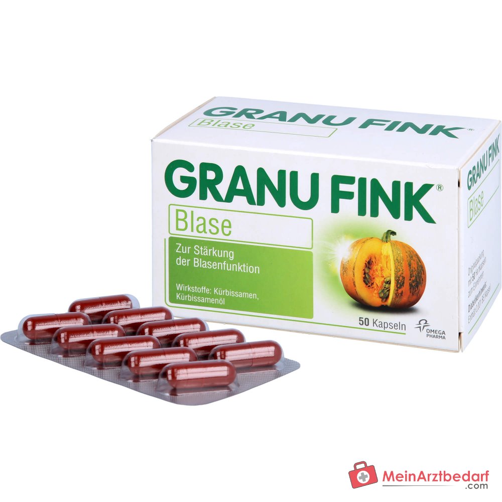 Granu Fink Blase Pompoenzaad / Pompoenzaadolie Harde Capsules, 100 st.