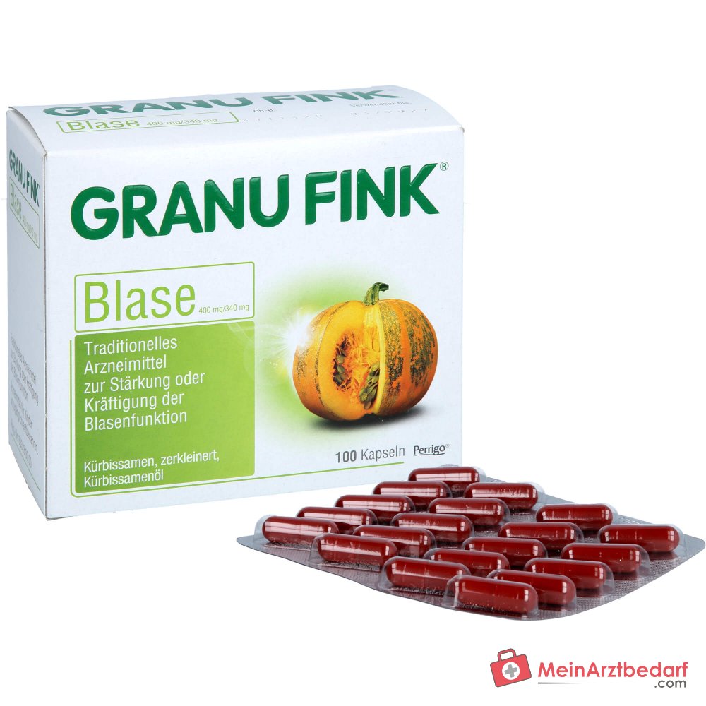 Granu Fink Blase Pompoenzaad / Pompoenzaadolie Harde Capsules, 100 st.