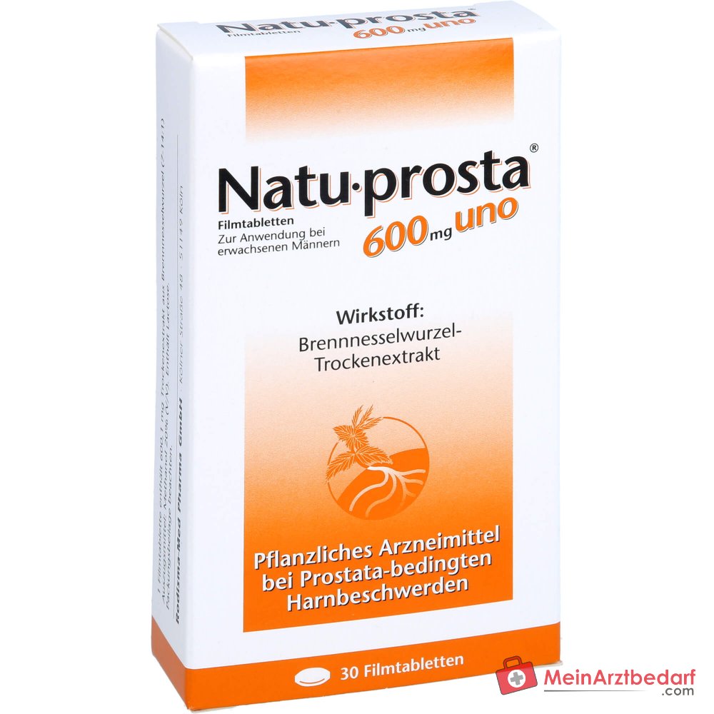 Rodisma-Med Natuprosta 600 mg uno Brennnesselwurzel-Trockenextrakt Filmtabletten, 100 St.
