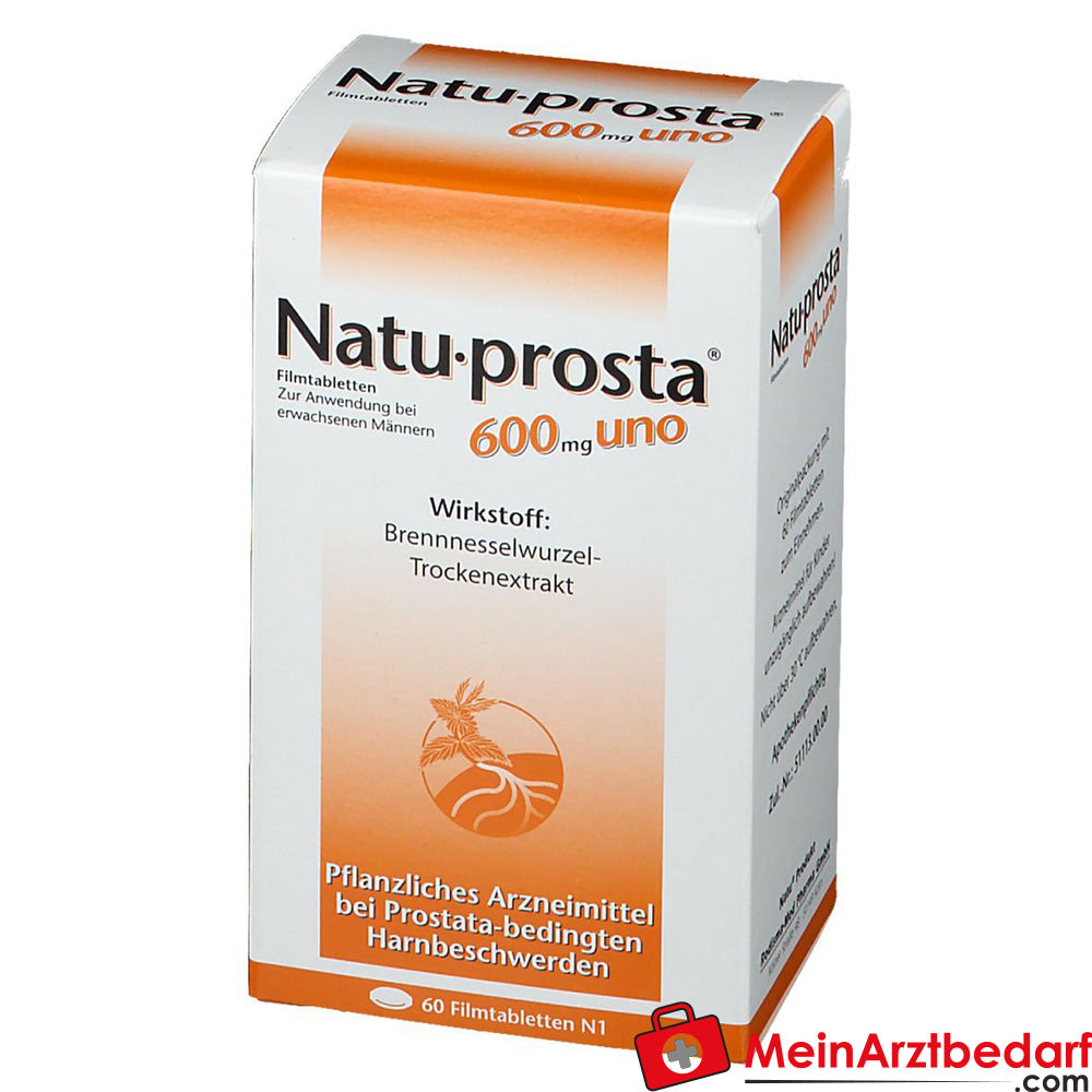 Rodisma-Med Natuprosta 600 mg uno Brennnesselwurzel-Trockenextrakt Filmtabletten, 100 St.