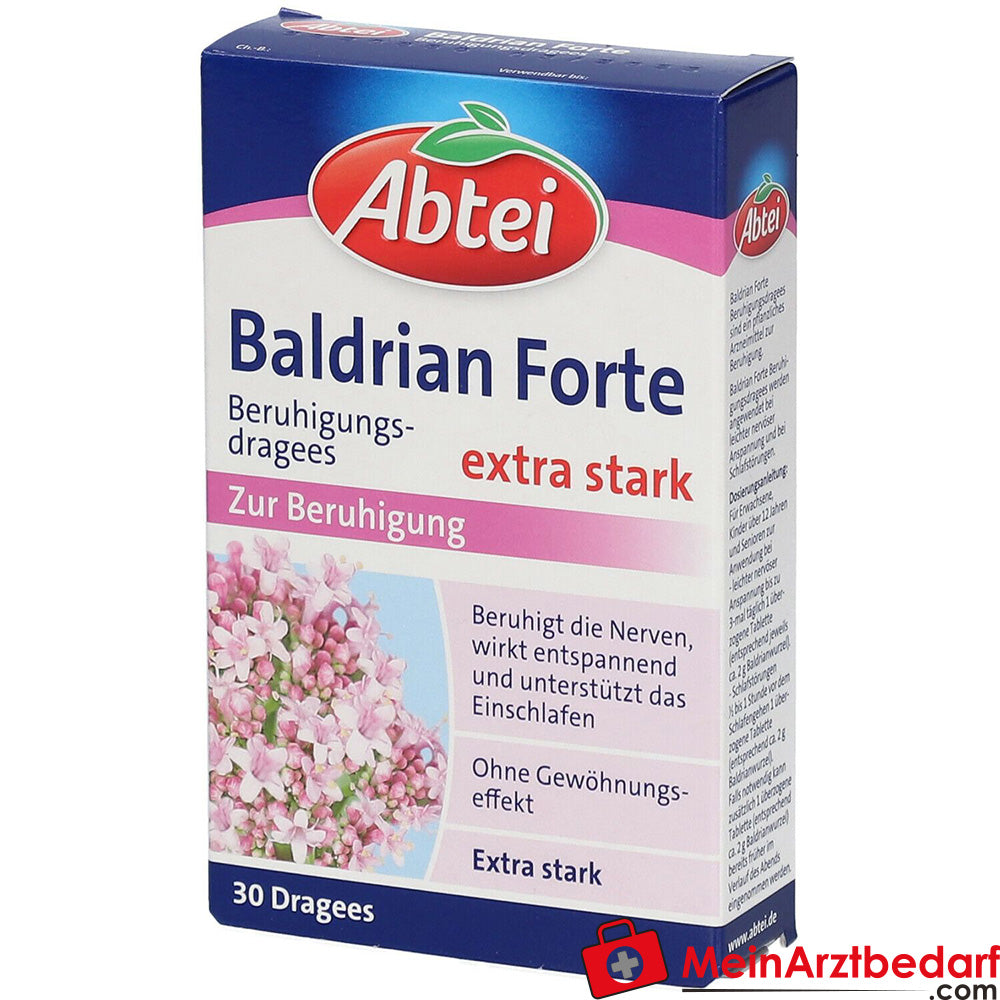 Abtei Baldrian Forte Beruhigungsdragees.