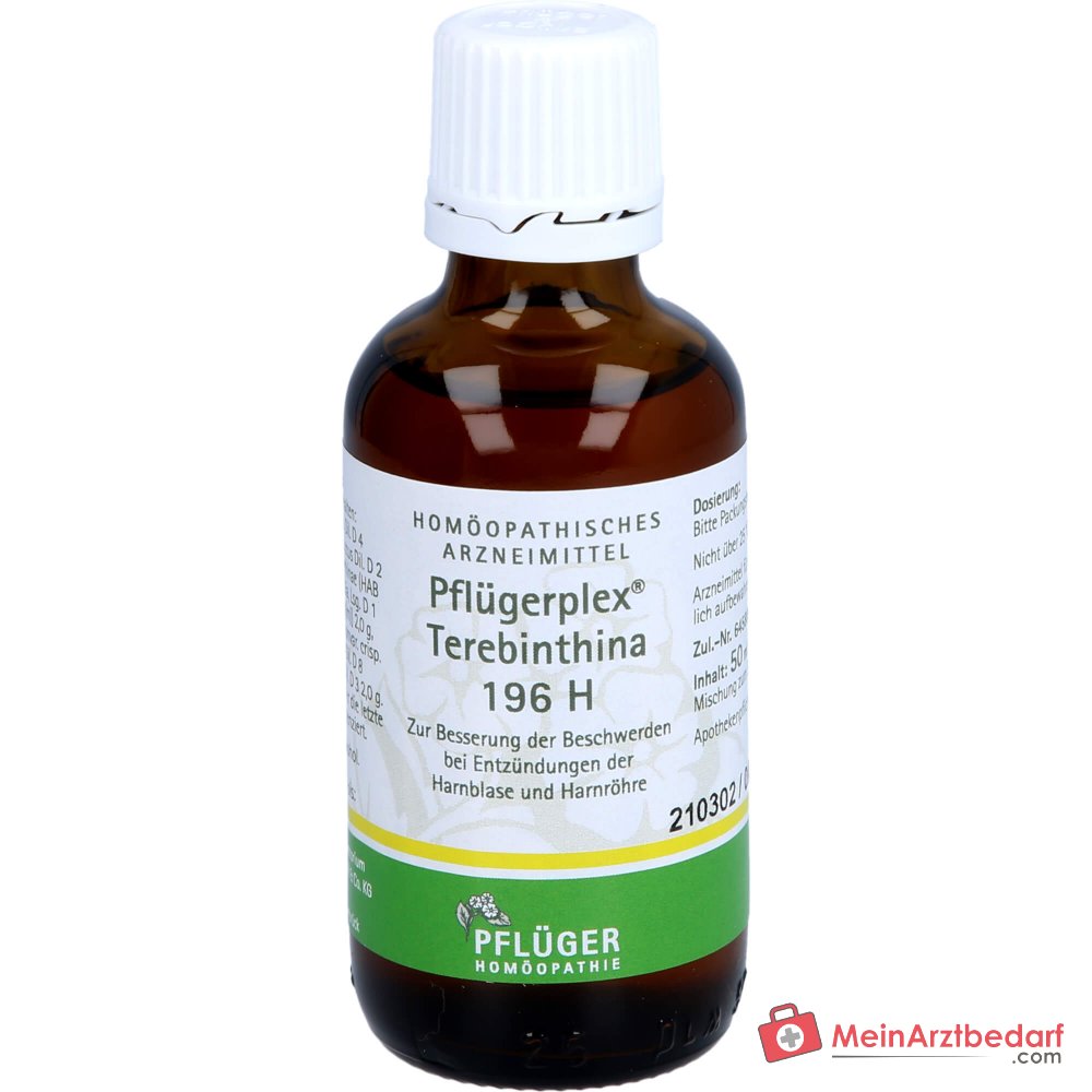 Pflügerplex Terebinthina 196 H homöopathisches Arzneimittel 50 ml