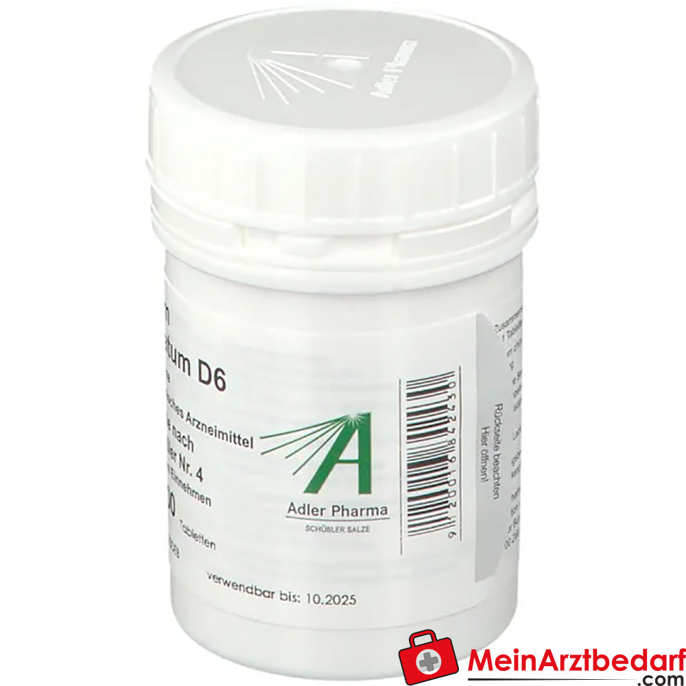 Adler Pharma Kalium chloratum D6 Biochemie nach Dr. Schüßler Nr. 4.