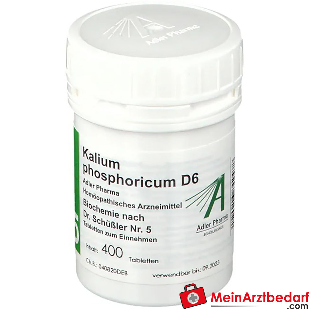 Adler Pharma Kalium phosphoricum D6 Biochemie nach Dr. Schüßler Nr. 5.