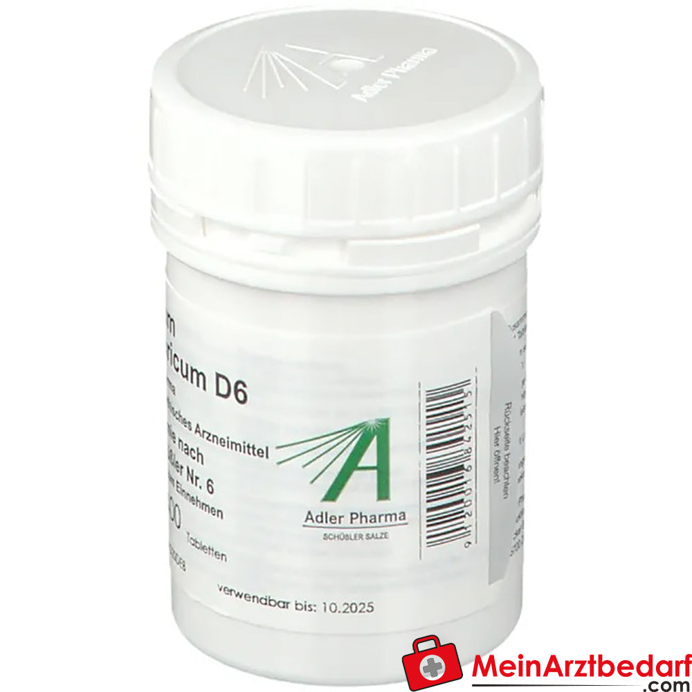 Adler Pharma Kalium sulfuricum D6 Biochemie nach Dr. Schüßler Nr. 6.