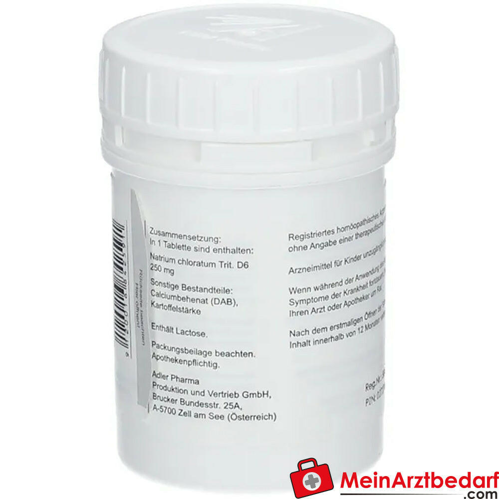 Adler Pharma Natrium chloratum D6 Biochemie nach Dr. Schüßler Nr. 8.