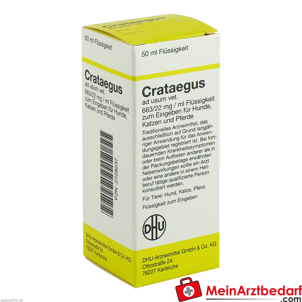 Crataegus voor diergeneeskundig gebruik 50 ml