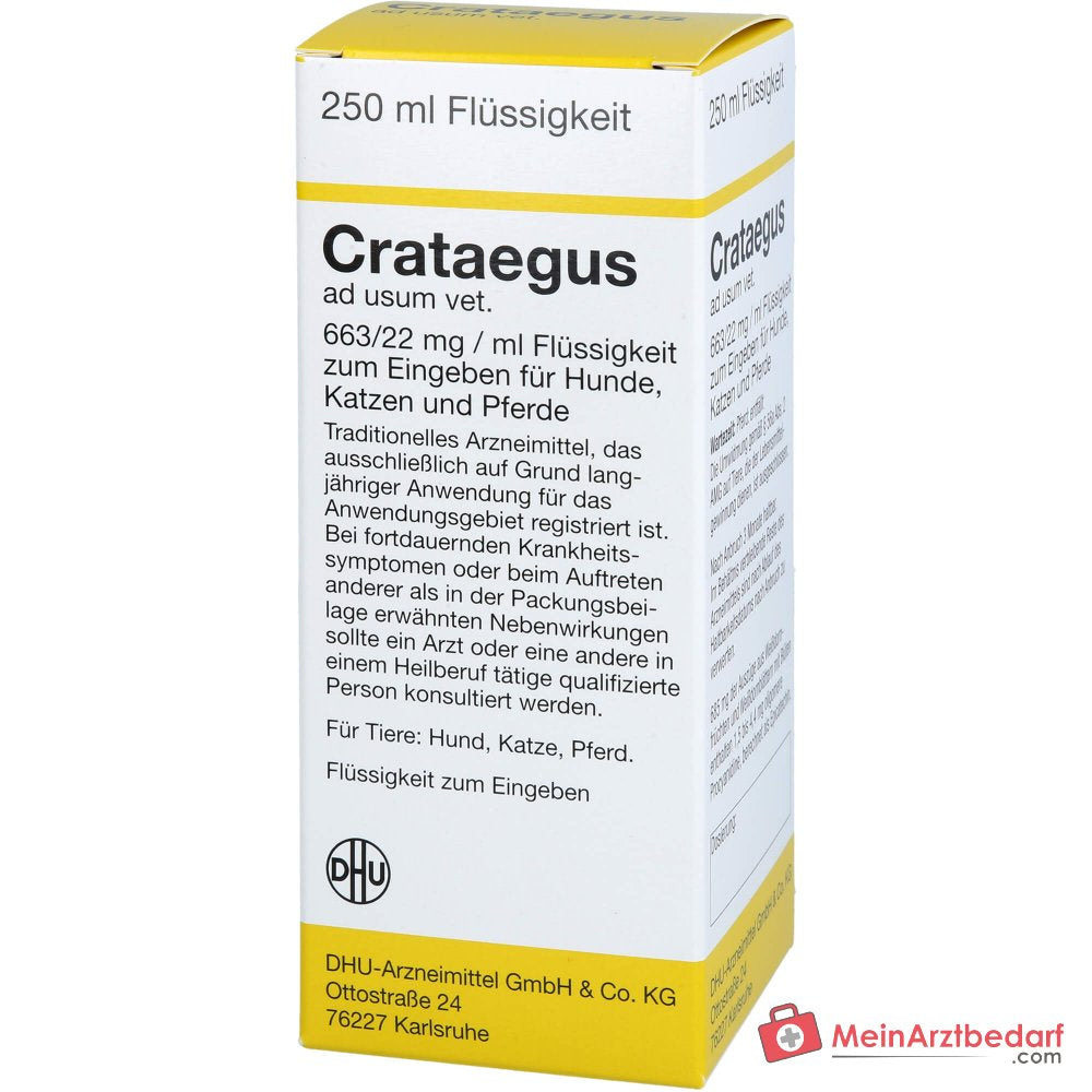 Crataegus ad usum vet extracto de espino gotas 250 ml para perros gatos caballos