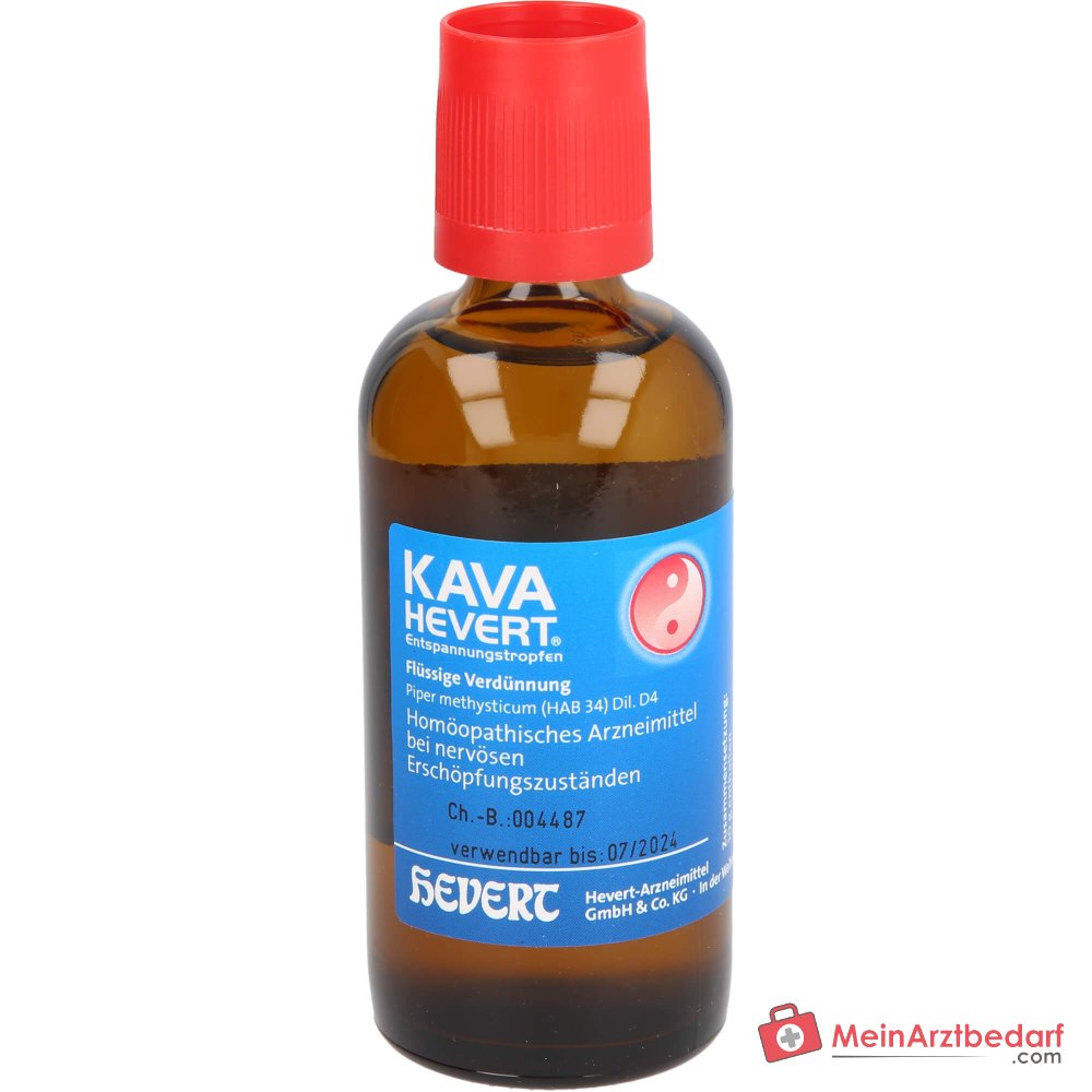 Hevert Kava Entspannungstropfen, 100 ml