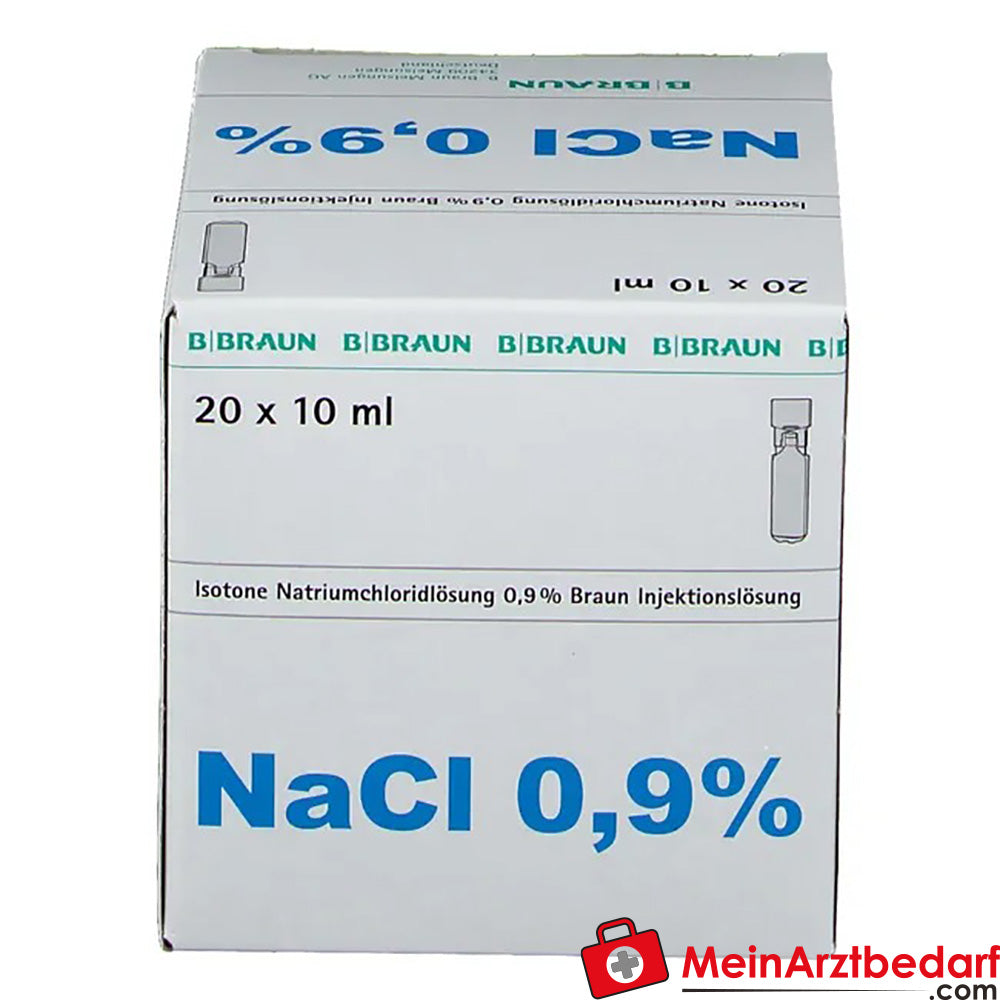 Isotone Kochsalz-Lösung 0,9% Braun Miniplasco connect, 200ml.