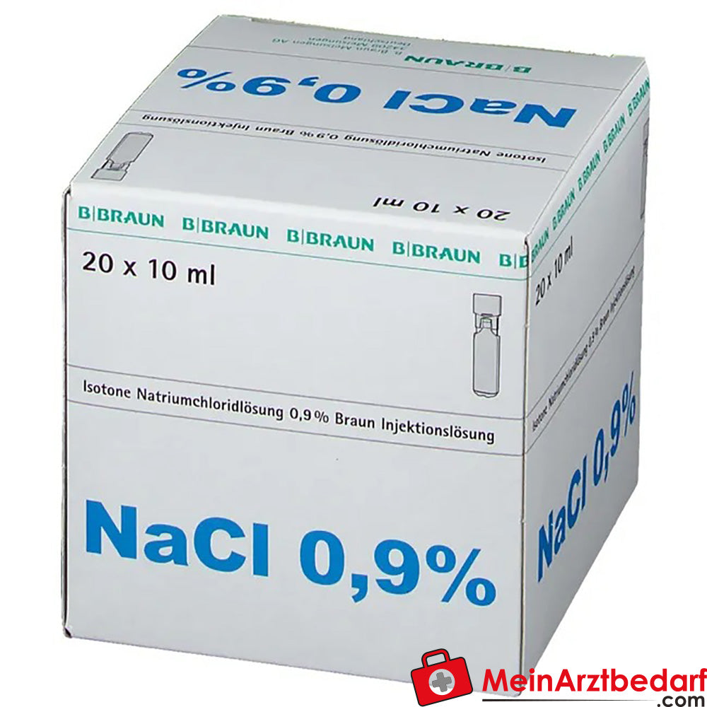 Isotone Kochsalz-Lösung 0,9% Braun Miniplasco connect, 200ml.