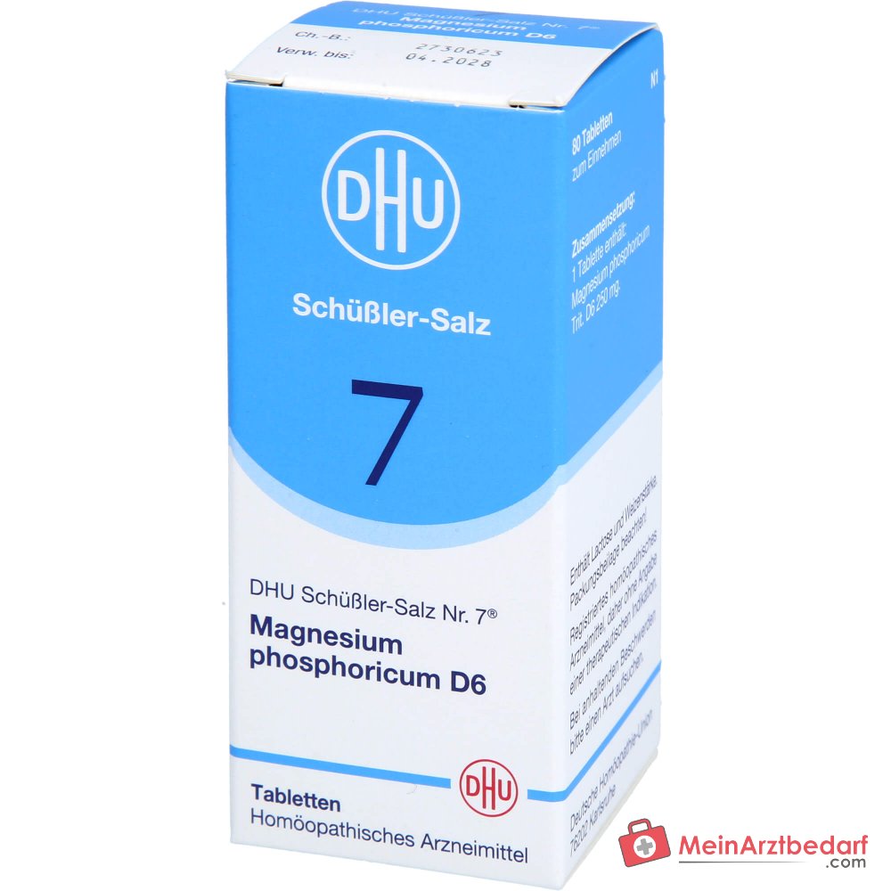 DHU Sal de Schuessler nº 7 Magnesium phosphoricum D6 remedio homeopático