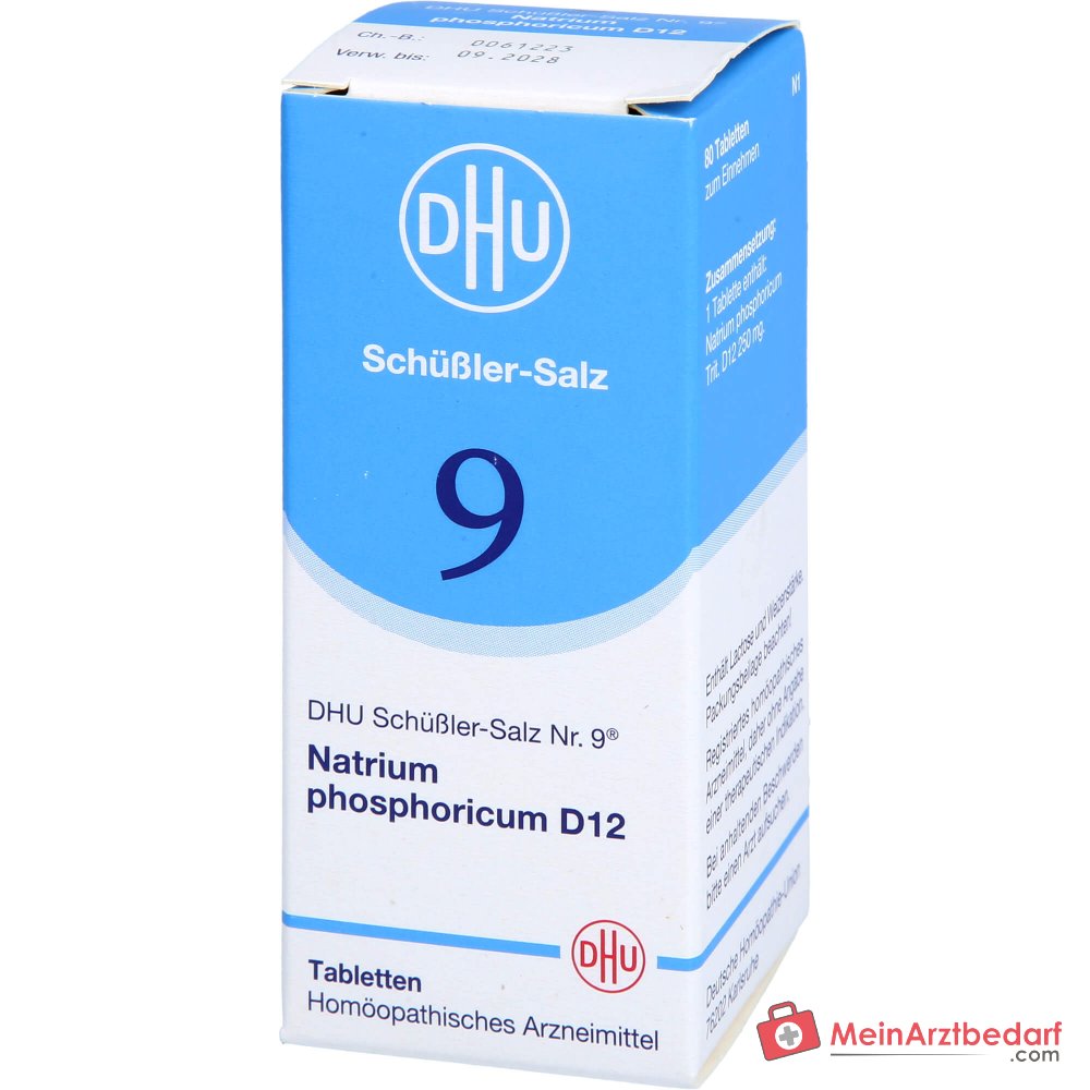 DHU Biochemie Natrium phosphoricum D12 250 mg Tabletten