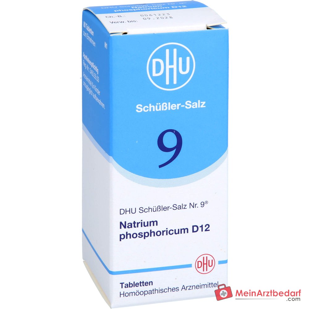 DHU Biochemie Natrium phosphoricum D12 250 mg Tabletten