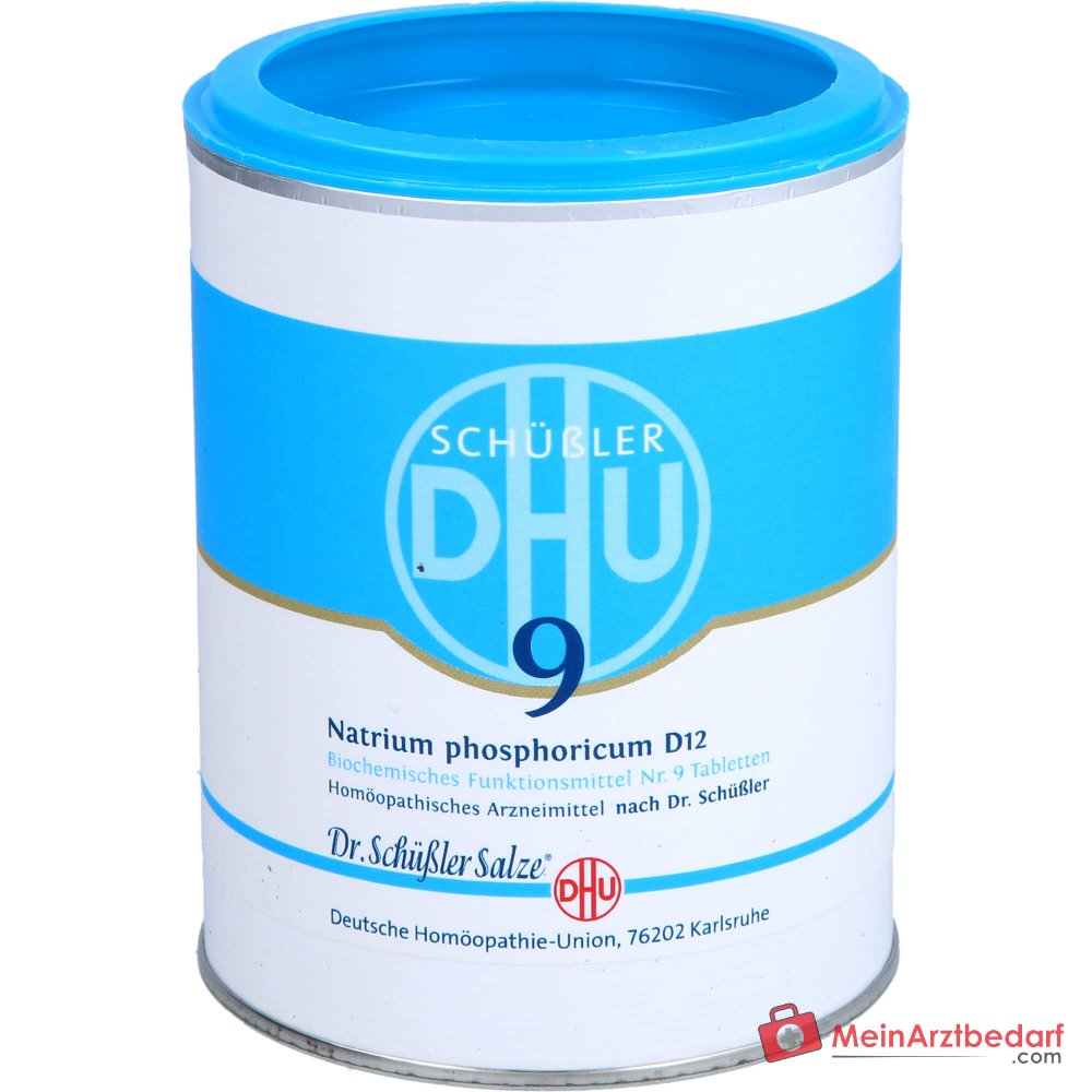 DHU Biochemie Natrium phosphoricum D12 250 mg Tabletten