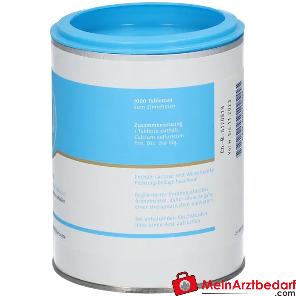 DHU Bioquímica 12 Calcium sulphuricum D12 250 mg comprimidos