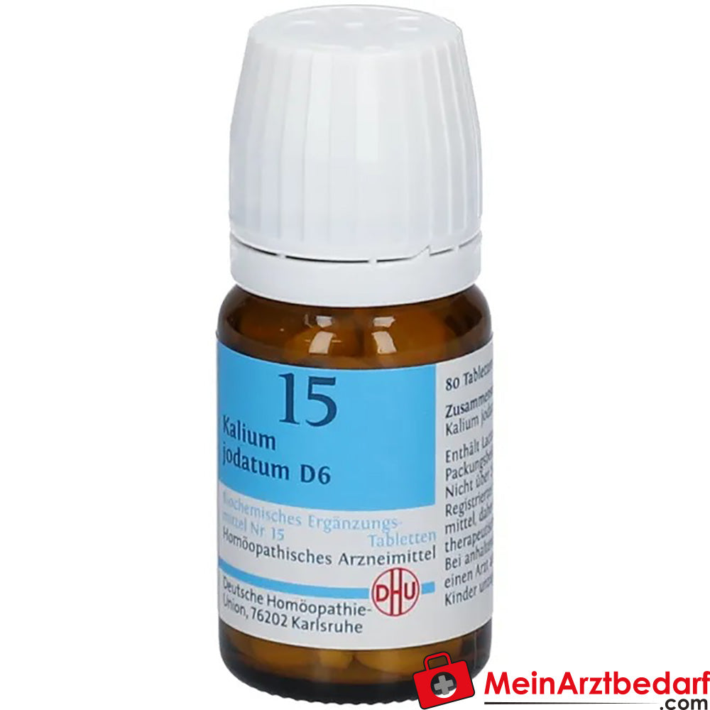 DHU Biochemie 15 Kalium jodatum D6.