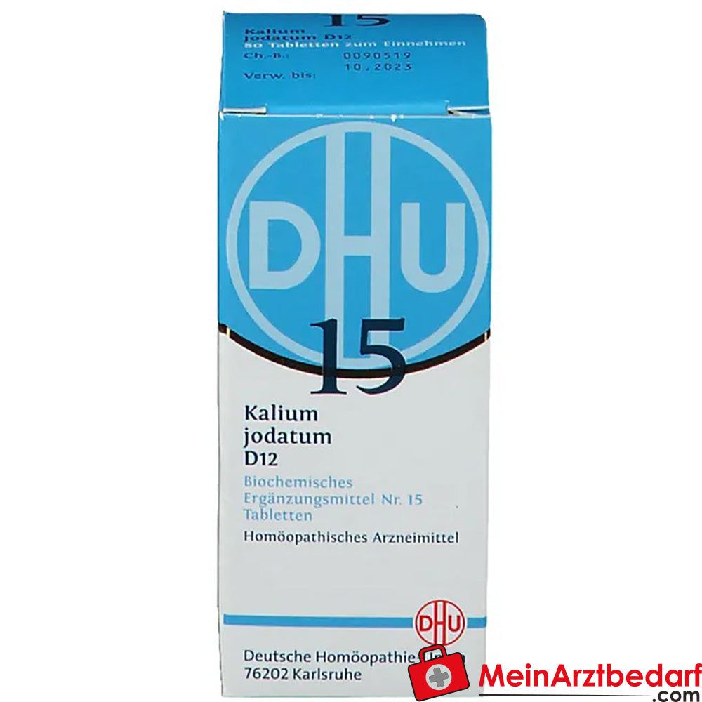 DHU Biochemie 15 Kalium jodatum D12.