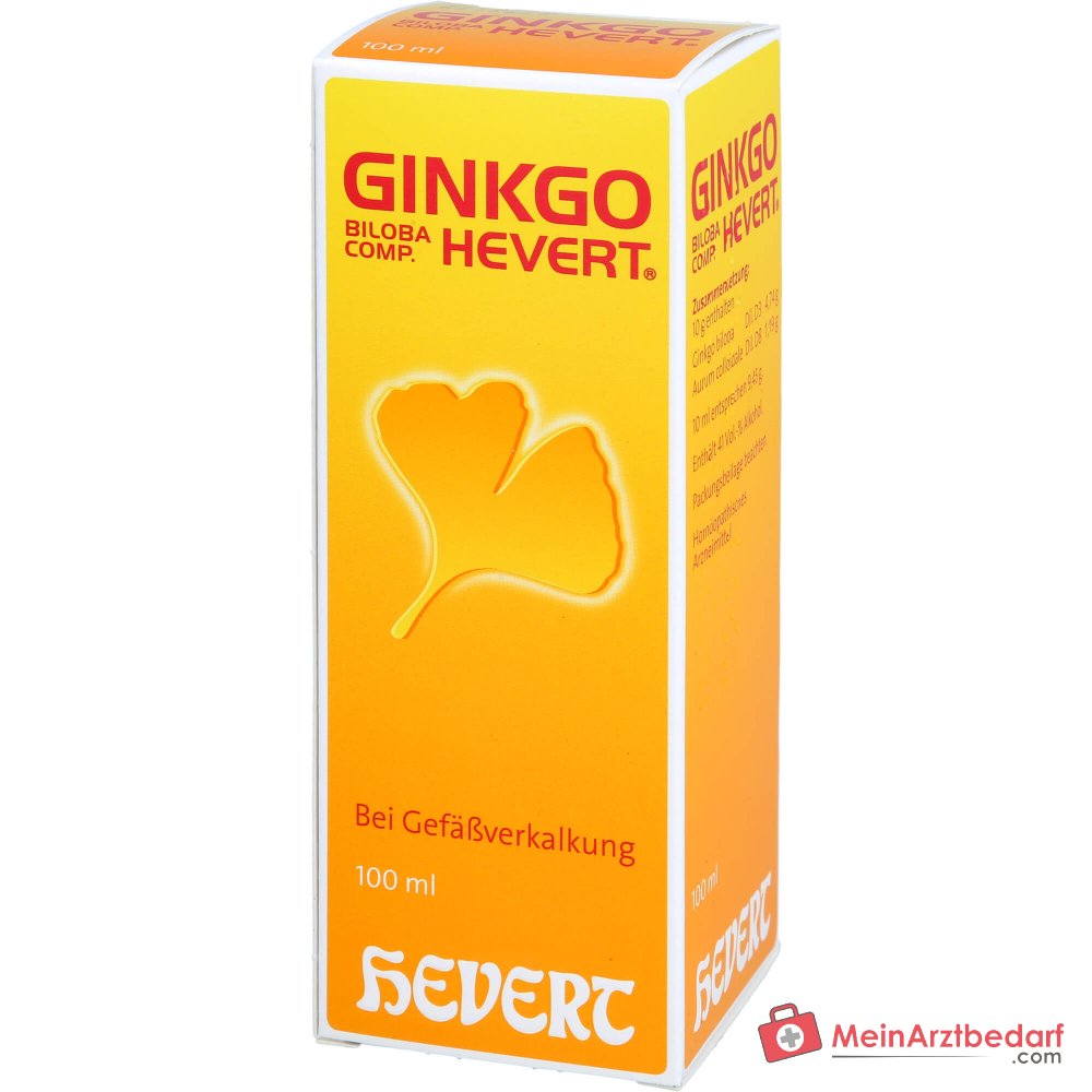 Hevert Ginkgo biloba comp. Gotas, 100 ml