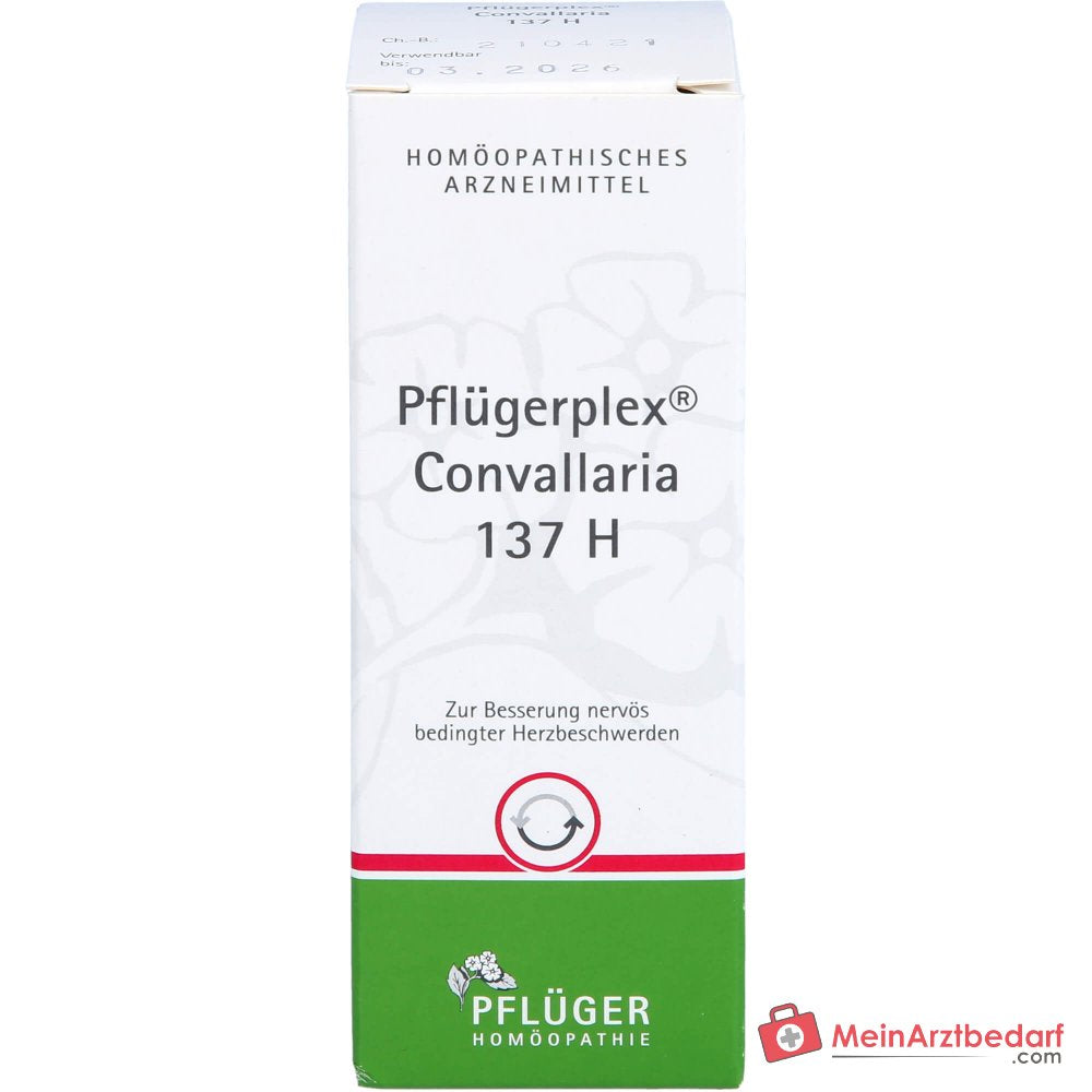 Pflügerplex Convallaria 137 H druppels homeopathisch geneesmiddel met Convallaria majalis D3