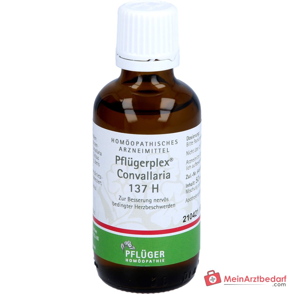 Pflügerplex Convallaria 137 H druppels homeopathisch geneesmiddel met Convallaria majalis D3