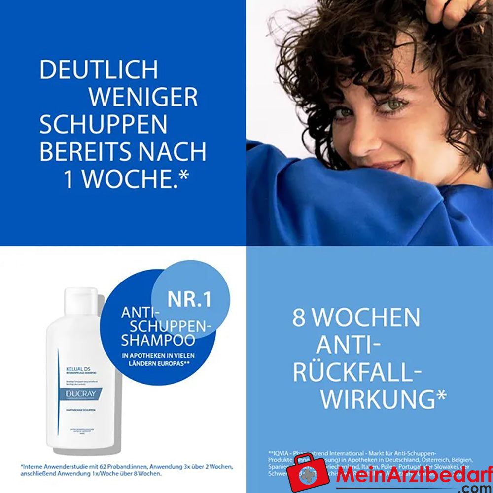 DUCRAY KELUAL DS Shampoo – Anti-Schuppen-Shampoo, 100ml.