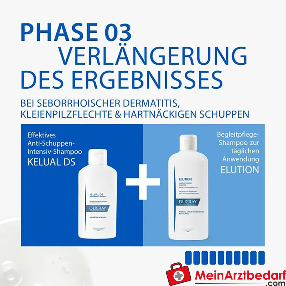 DUCRAY KELUAL DS Shampoo – Anti-Schuppen-Shampoo, 100ml.