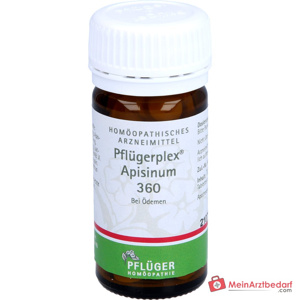 Pflügerplex Apisinum 360 Apisinum / Apocynum cannabinum / Crataegus / Liatris spicata / Prunus spinosa / Strophanthus gratus Comprimés, 100 pièces.