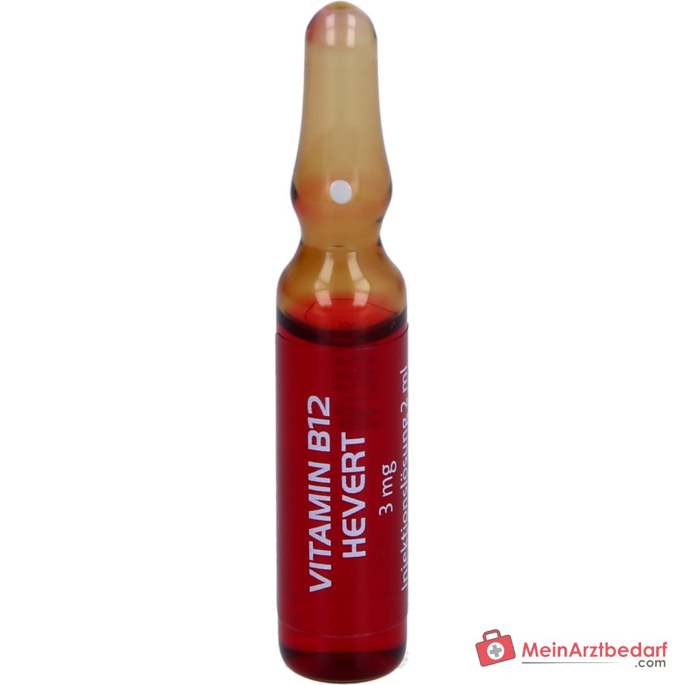 Hevert Vitamine B12 plus Acide Folique Solution injectable, 2 x 10 ampoules