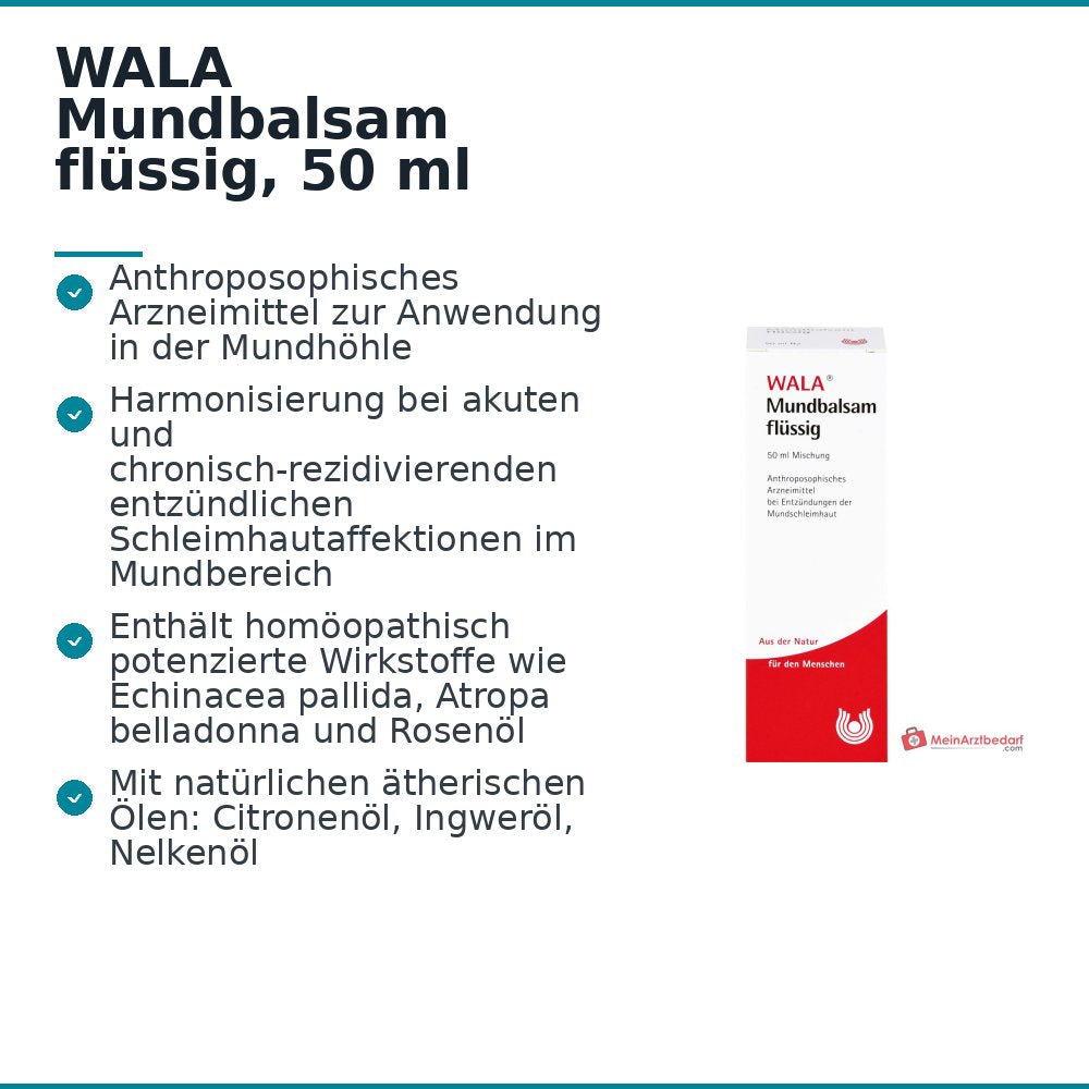 WALA płynny balsam do ust, 50 ml