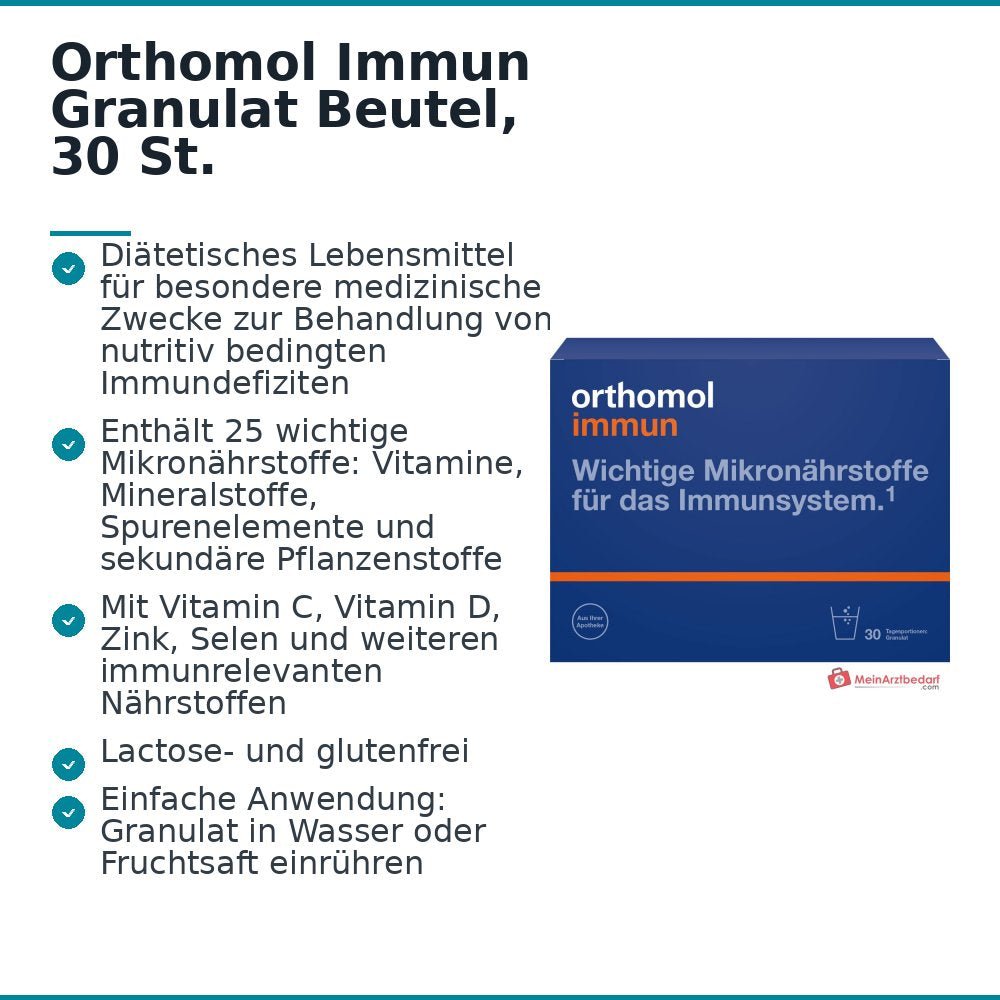 Orthomol Immun Granulat Beutel, 30 St..