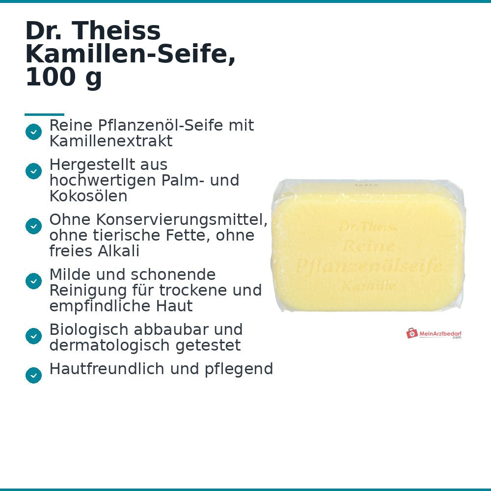 Dr. Theiss Kamillen-Seife Kamille Seife, 100 g.