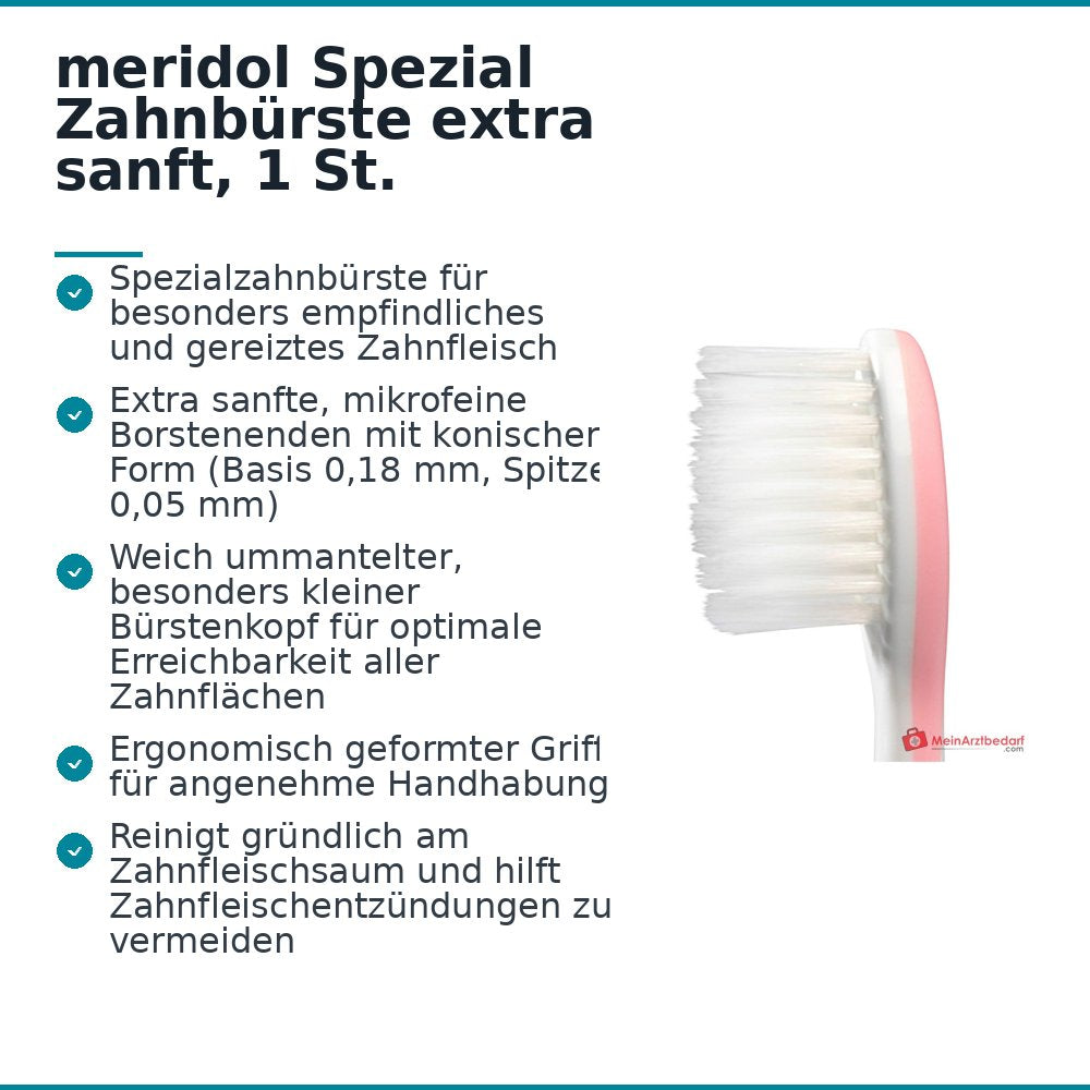 meridol Spezial Zahnbürste extra sanft, 1 St.